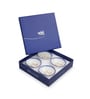 Aspen Blue Collection Coupe Bowl 12cm Set of 4
