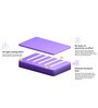 Aspire Heat 72 Length 8 inch HR Foam Queen Size Mattress