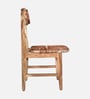 Assen Acacia Wood 4 Seater Dining Set In Natural Finish