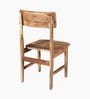 Assen Acacia Wood 4 Seater Dining Set In Natural Finish