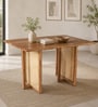 Assen Acacia Wood 4 Seater Dining Table In Natural Finish