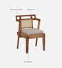 Assen Acacia Wood 6 Seater Dining Set In Natural finish