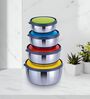 Assorted  (450, 750, 1050, 1650 ml) Stainless Steel (Set Of 4) Container