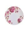 Floral 33 Pcs White & Pink Melamine Dinnerware Set