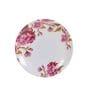 Floral 33 Pcs White & Pink Melamine Dinnerware Set