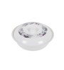 Sprawl 33 Pcs White & Grey Melamine Dinnerware Set