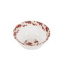 Floral Rose 40 Pcs White & Red Melamine Dinnerware Set