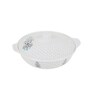 Ethic Motif 40 Pcs White & Grey Melamine Dinnerware Set