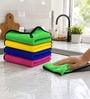 Assorted 600 GSM Microfiber Multipurpose Hand Towel (1Pc)