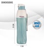 Assorted 850ml Pure Insulated Plastic Leak Proof  Water Bottle