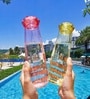 Assorted Diamond Design Water Bottle 420 ML