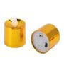 (Pack of 4) Assorted Festive Battery Operated LED T- Light Candle (Warm White)