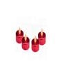 (Pack of 4) Assorted Festive Battery Operated LED T- Light Candle (Warm White)