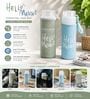 Assorted Glass Water Bottle with Protective Cover 400 ML