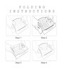 Assorted Collapsible Magic Plastic Serving Basket