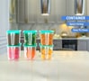 Fridge Storage Boxes (Pack Of 6) Organizer With Handle, Airtight Lid, And Removable Drain Basket