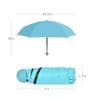 Assorted Nylon Mini Capsule 4 Fold Umbrella