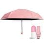 Assorted Nylon Mini Capsule 4 Fold Umbrella