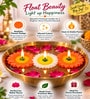 Assorted Sunflower and Daisy Design Decorative Candles 3 Pcs