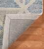Multicolor Geometric Wool 8 ft x 10 ft Hand Tufted Carpet