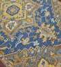 Blue Persian Wool 8 ft x 10 ft Hand Tufted Carpet