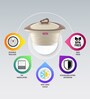 Assorted Zinna Impulse 750ml Plastic & Steel  Casserole
