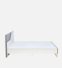 Asta Meta King Size Bed in White Finish