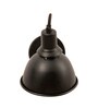 Astama Adjustable Black Matt Metal Wall Light