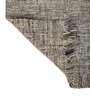 Soft Abstract Braided Rug 5X7'6 ft| Deep Navy & Tan Carpet Dhurrie