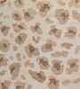 Soft Animal Print Rug 5X8 ft| Tan & White Carpet Dhurrie
