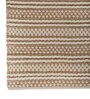Soft Aztec Rug 3X5'6 ft| Tan & White Carpet Dhurrie