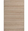 Soft Aztec Rug 3X5'6 ft| Tan & White Carpet Dhurrie