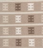 Soft Aztec Rug 6X9 ft| Beige & Leather Brown Carpet Dhurrie