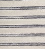 Soft Balance Striped Rug 8X10 ft| White & Deep Navy Carpet Dhurrie