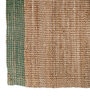 Soft Border Braided Rug 5X8 ft| Natural & Treetop Carpet Dhurrie