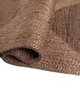 Soft Braided Rug 3X5 ft| Natural Brown Carpet Dhurrie