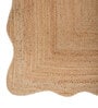 Soft Braided Rug 4X6 ft| Natural Brown Carpet Dhurrie