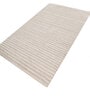 Soft Braided Rug 5X8 ft| Natural & White Carpet Dhurrie