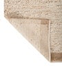Soft Braided Rug 5X8 ft| Tan & White Carpet Dhurrie