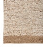 Soft Braided Rug 5X8 ft| Tan & White Carpet Dhurrie