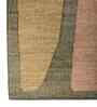 Soft Geometric Rug 5X7'6 ft| Tan & Treetop Carpet Dhurrie
