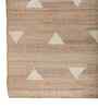 Soft Lattice Rug 5X8 ft| Natural Brown Carpet Dhurrie