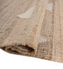 Soft Lattice Rug 5X8 ft| Natural Brown Carpet Dhurrie