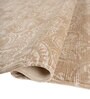 Soft Paisley Rug 5X8 ft| Ashwood & White Carpet Dhurrie