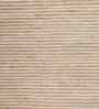 Soft Striped Rug 5X8 ft| Natural & White Carpet Dhurrie