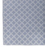 Soft Tatum Trellis Rug 5X8 ft| Victoria Blue & White Carpet Dhurrie