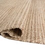 Soft Textured Braided Rug 8X10 ft| Tan & Beige Carpet Dhurrie