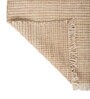 Soft Textured Braided Rug 8X10 ft| Tan & Beige Carpet Dhurrie
