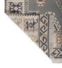 Soft Tribal Geometric Rug 8X10 ft| White & Beige Carpet Dhurrie