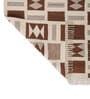 Soft Tribal Rug 5X8 ft| Beige & Leather Brown Carpet Dhurrie